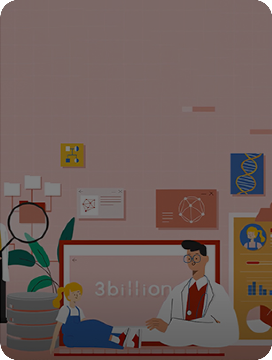 쓰리빌리언 회사소개 영상: From 3 billion bases to 1 answer