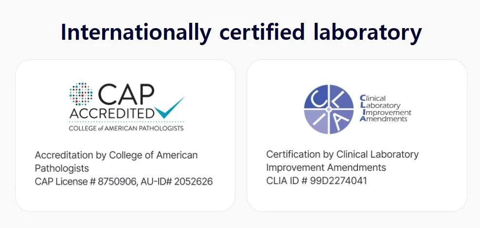 3billion lab CLIA and CAP