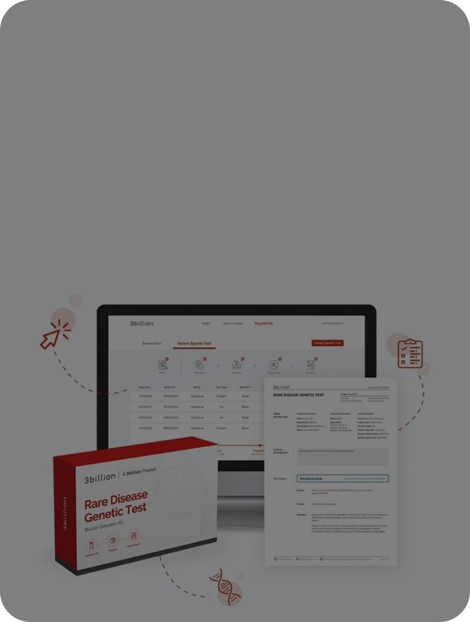 3billion makes genetic test for rare diseases affordable