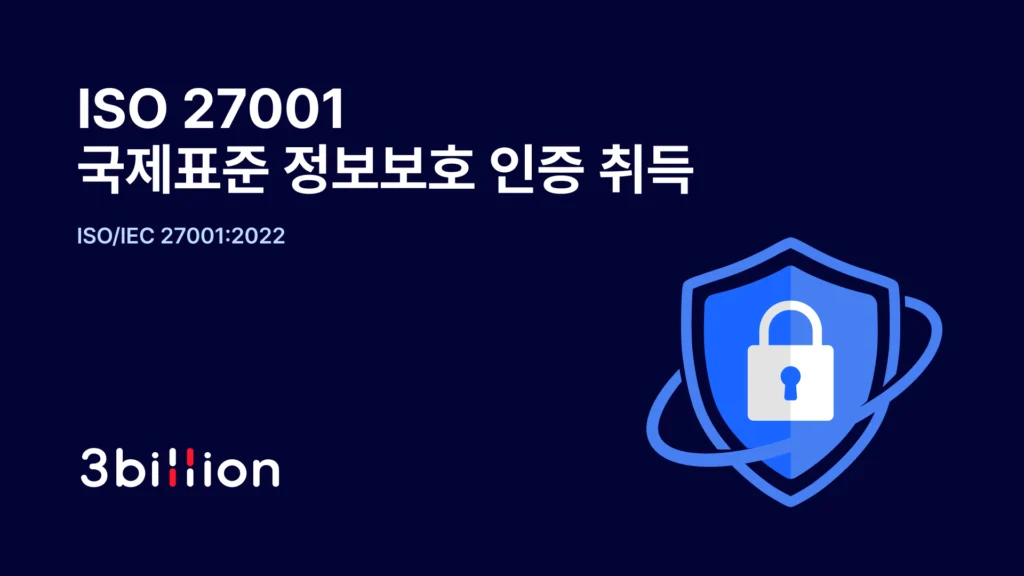 “3billion Achieves ISO/IEC 27001:2022 Certification for International Standard in Information Security